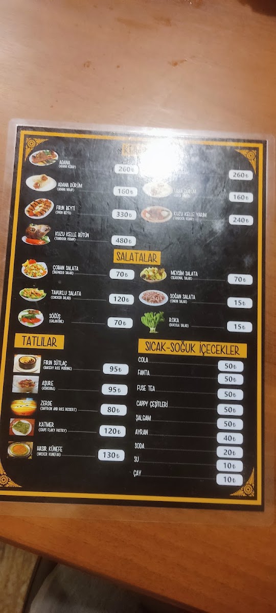 Menu Solen Corba-4